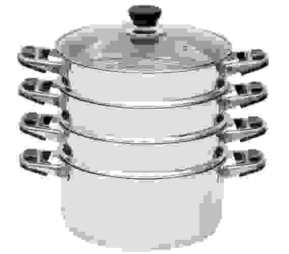 Мантоварка D22см 4 секции [АЛТЫН] ТРС 11,0л индукц. дно