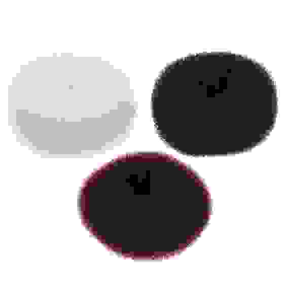 Заколка-бублик для волос, мягкий поролон, 9,5см, 3 цвета