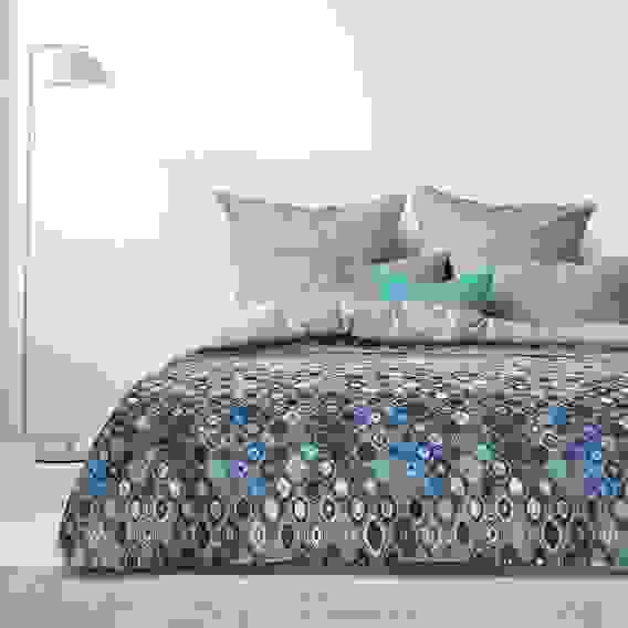 Покрывало стеганое &quot;Унисон&quot; 180х210 Черничные ночи 30105-1