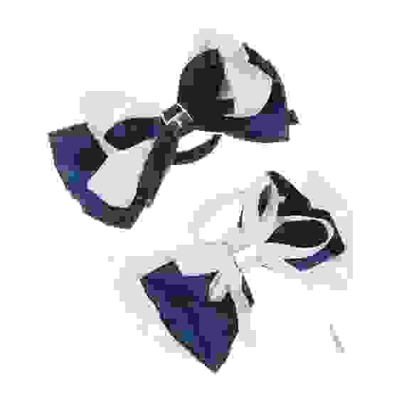 Резинка с бантом, полиэстер, пластик, 13см, 2 цвета, ШБ20-4 BERIOTTI