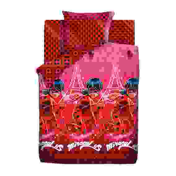 Комплект постельного белья 1.5 хлопок LadyBug (50х70) рис. 16024-1/16023-1 Леди Баг