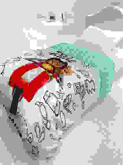 Покрывало стеганое &quot;4 YOU&quot; 145х200 Fun@Cute Travel хлопок 100% 16074-1/16099-2