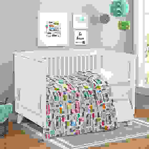 Акция! Покрывало стеганое &quot;Непоседа&quot; 90*140 Транспорт