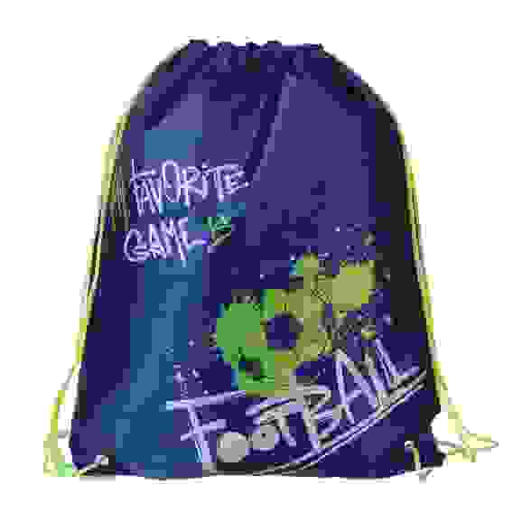 Мешок для сменной обуви на завязках, 34,8x41,5см, полиэстер Май фейворит гейм