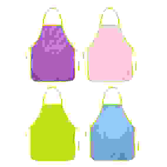 Фартук для труда на завязках, 60х48см, полиэстер, 3 цвета, ПРОМО