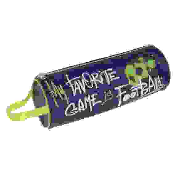 Пенал мягкий круглый, 21х7х7см, ПВХ 0,8мм, с ручкой, с антисминаемым вкладышем Май фейворит гейм