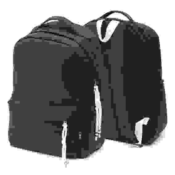 Рюкзак подростковый, 42x30x13,5см, 1 отд, 1 карм, гладкий матовый материал &quot;таслан&quot;, черный