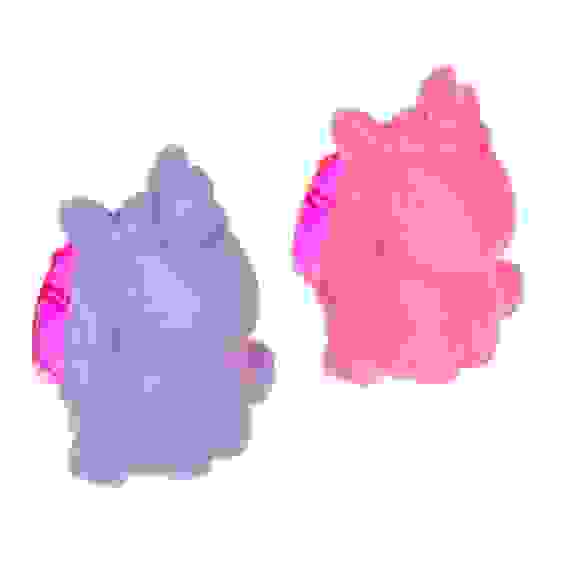 Ластик в форме единорога, 4,9х4х3,5см, встроена точилка с контейнером, искусст.каучук, пластик, 2цв.