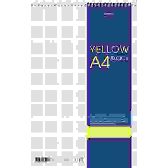 Блокнот 80л А4ф клетка тониров.блок 70г/кв.м перфорация на отрыв жесткая "Premium"