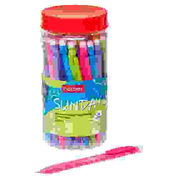 Карандаш механический Hatber 0,5мм с ластиком -Sunday- 50шт в пласт.тубе