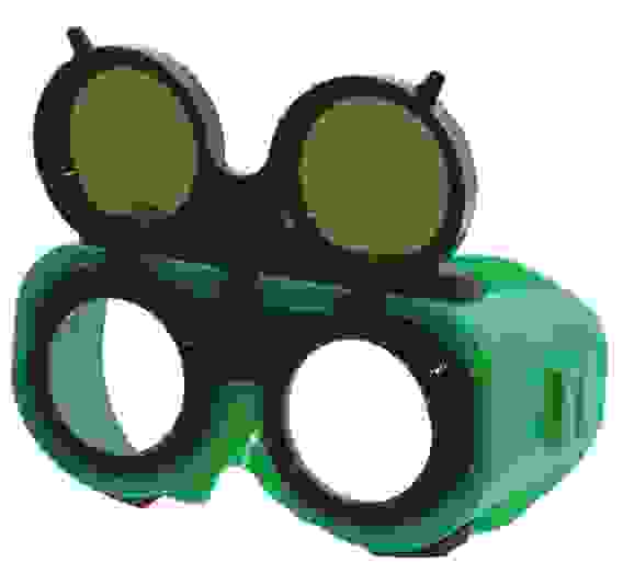 Очки газосварщика закрытые ЗНД2-Г Адмирал (откидной светофильтр)