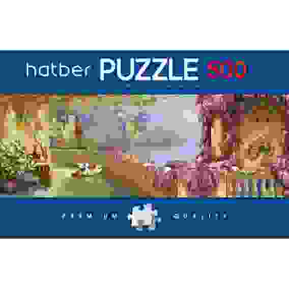 ПАЗЛЫ-ИГРА 500 элементов А2ф 665Х230ММ Панорама -Живописные пейзажи-