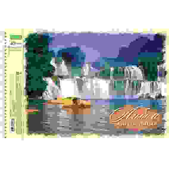 АЛЬБОМ для рисования 40л А4ф на спирали 5 диз.в блоке серия -Природа- &quot;ECO&quot;