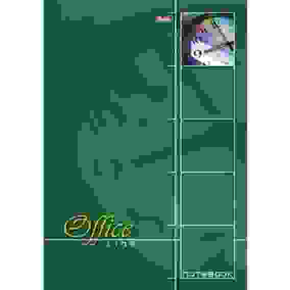 Блокнот 60л А4ф клетка Обложка мел.картон УФ-лак жесткая подложка на спирали-Office L