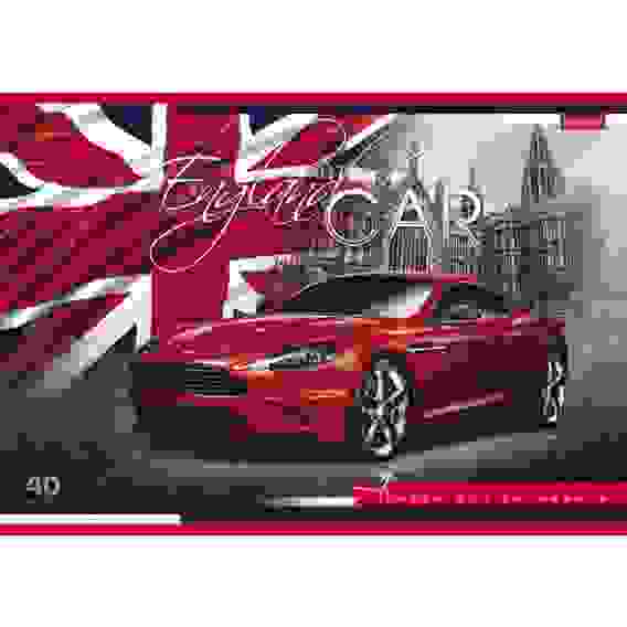 АЛЬБОМ для рисования 40л А4ф на скобе серия -Ассорти-