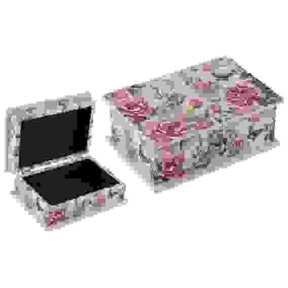 Шкатулка &quot;Цветы&quot;, дерево, 16х11х6 см