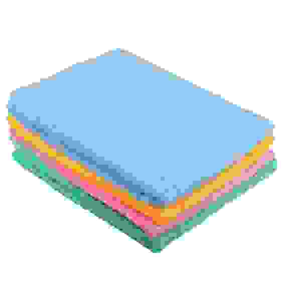 Тряпка для пола из микрофибры в клетку, 50х70см, 80г, 4 цвета VETTA