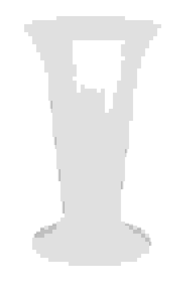 Ваза для цветов под срезку Д129мм,В217мм (белый)