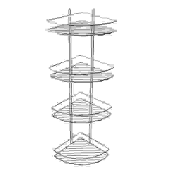 Полка угловая 4-эт. полуовал
