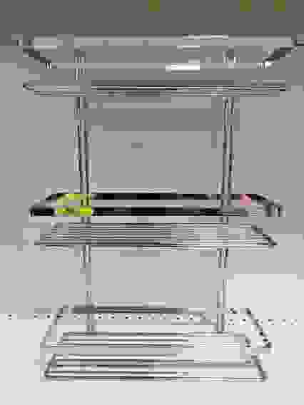 Полка прямая 3-эт. плоский борт