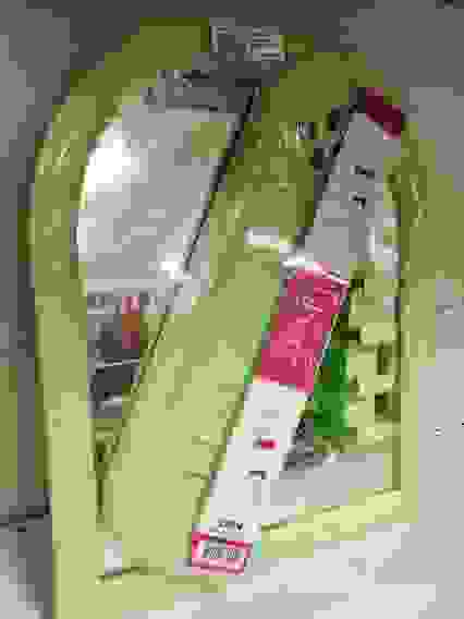 Зеркальный набор для ванной комнаты &quot;АЛЕНА-2004&quot; зеленый