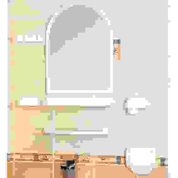 Зеркальный набор для ванной комнаты \&quot;АЛЕНА-2001\&quot;серый