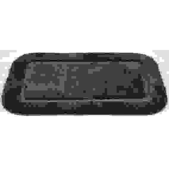 Коврик для ван. комн. “Lux Border” ПЛЮШ 60*100 Dark brown