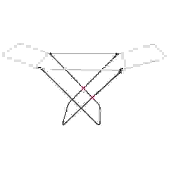 Сушилка для белья CD-16-1 (16м напольная), материал: окраш. металл_аналог 311602