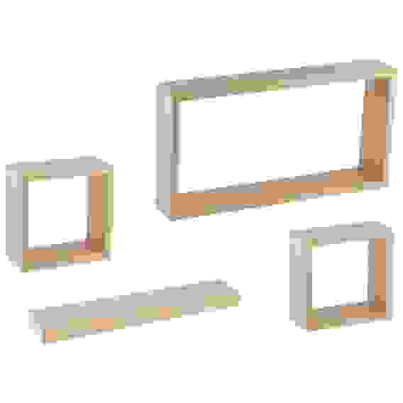 Акция!Набор полок CH6088, 4 шт., цвет-бежевый