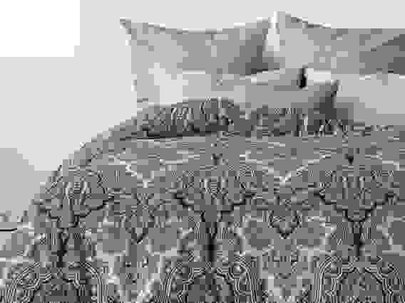 Акция! Покрывало стеганое перкаль 210х240 Shalimar 15788/15789 (К)