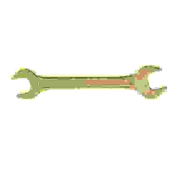 Ключ рожковый 17х19мм желтый цинк// Сибртех