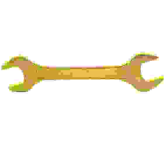 Ключ рожковый 30х32 мм желтый цинк// Сибртех