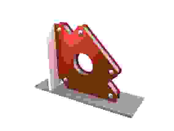 Уголок магнитный для сварки МС-34 (45°, 90°, 135° 34кг)