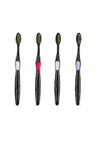 Зубная щетка с наночастицами золота и древесным углем. Dr.NanoTo Charcoal &amp; Nano Gold