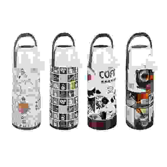 Термос с пневмонасосом, стеклянная колба, 1,9 л, NP-1901