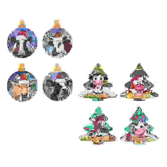 Sale! Магнит Символ Года 2021, дерево, 7,5х7,5см 7,5х6см, 8 дизайнов СНОУ БУМ