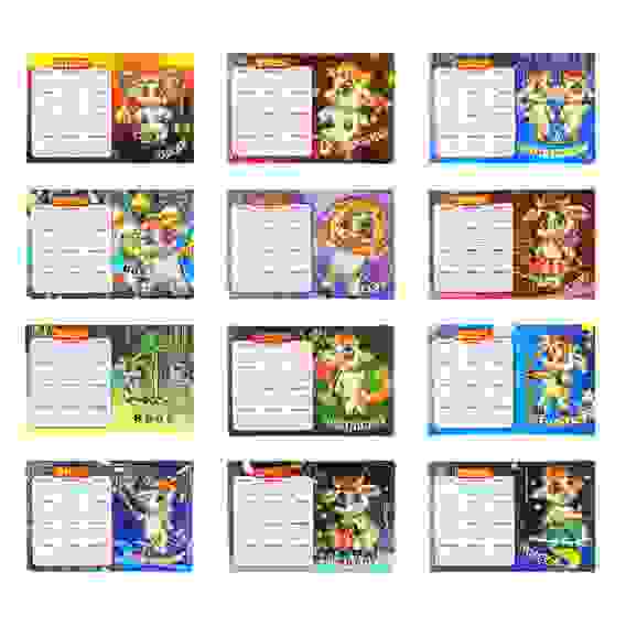 Магнит Символ года 2021, знаки зодиака с календарем, ПВХ, 15х10см СНОУ БУМ