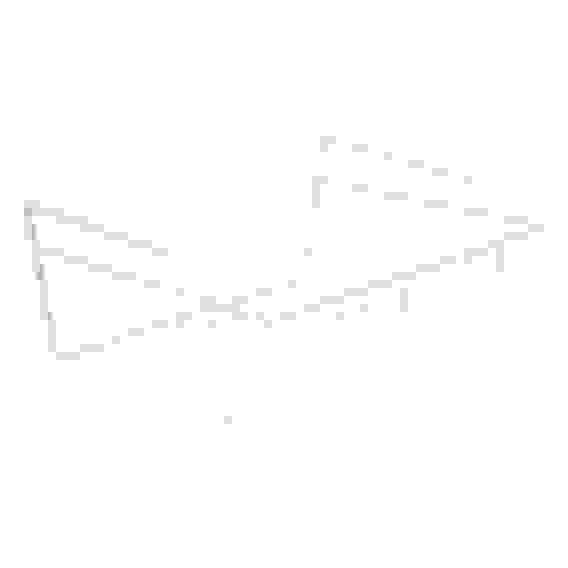 Корзина подвесная на полку, 35х26х13,5см, металл VETTA