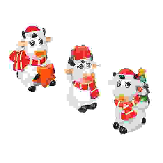 Sale!Фигурка Символ Года 2021, полистоун, 7,5х4х5см, 3 дизайна СНОУ БУМ