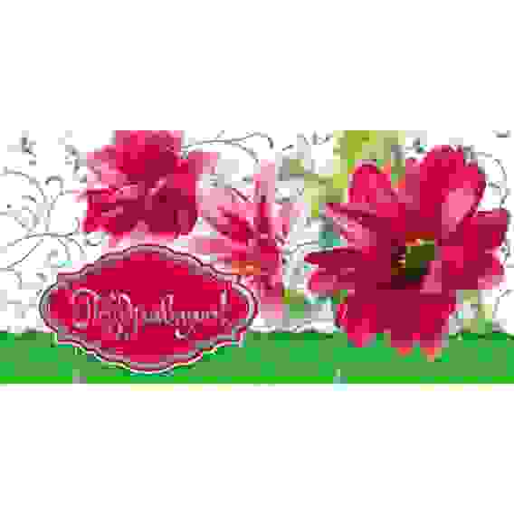 Открытка-конверт для денег 169х84мм 3D Фольга-Поздравляю-