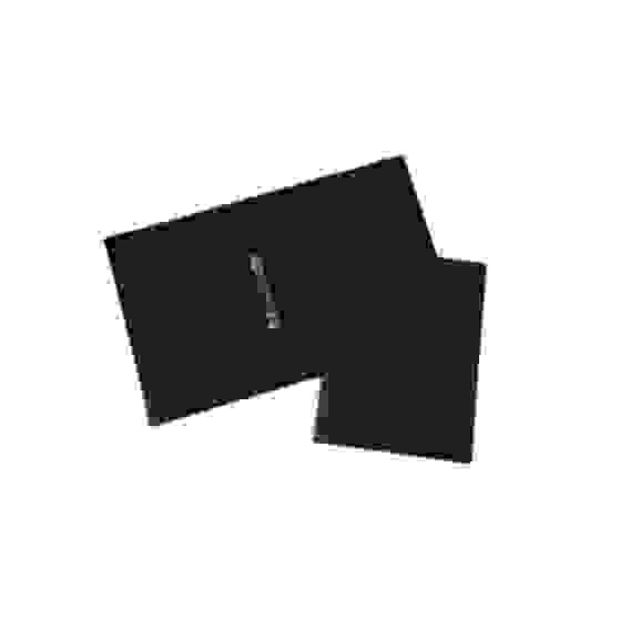 Папка Пластиковая Hatber на 2-х кольцах А4ф корешок 25 мм LINE 500мкм- Черная