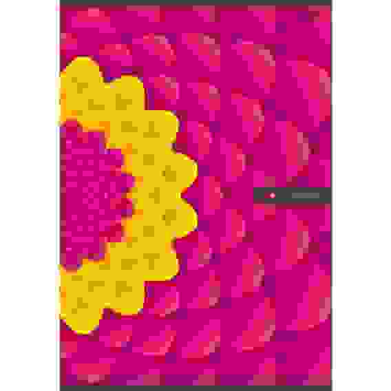 Тетрадь 96л А4ф клетка на скобе серия -FlowerFantasy-