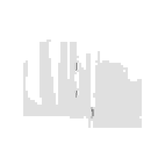 Папка -Скоросшиватель А4ф Hatber 140/180мкм Черная Пластиковая прозрачный верх с един.штри