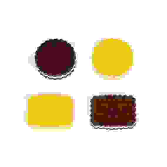 Ластик из термопластичной резины Hatber-Печенье-в индив.упак. 24шт. в картонной Дисплей-ви