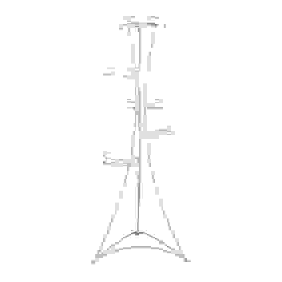 Подставка для цветов &quot;Стелла 5&quot; белое серебро