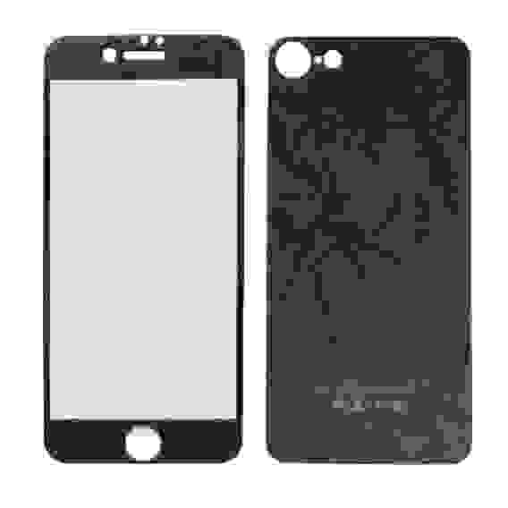 Защитное стекло совместимо с iPhone 7 2 в 1 3D &quot;ОСКОЛКИ&quot;