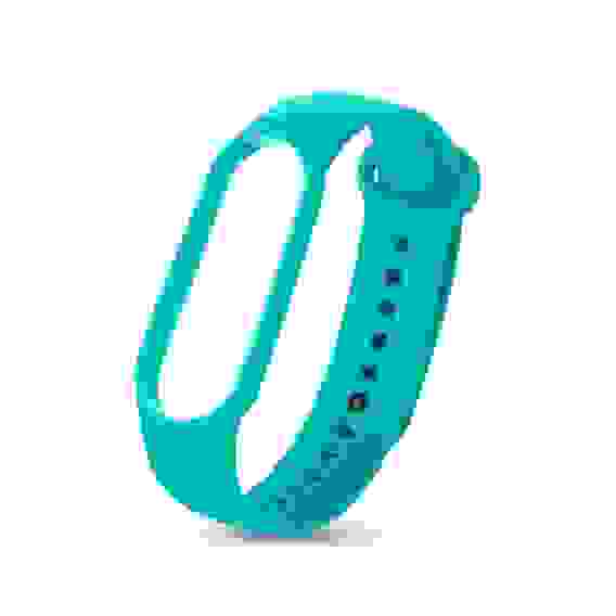 Ремешок для Mi 5 band silicon loop Teal green