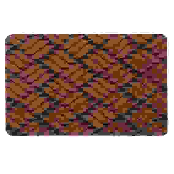 Коврик \&quot;Fusion\&quot; 40х60 см, на клеевой подложке, коричневый/серый