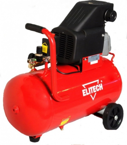 Компрессор Elitech КПМ200/50 прям привод 1,5кВт, 8бар, 50л, 198л/мин