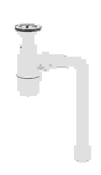 Сифон ВИР д/мойки 1 1/2-40/50мм литой выпуск,нерж.чашка70мм гиб.труба900мм Элит 30980617